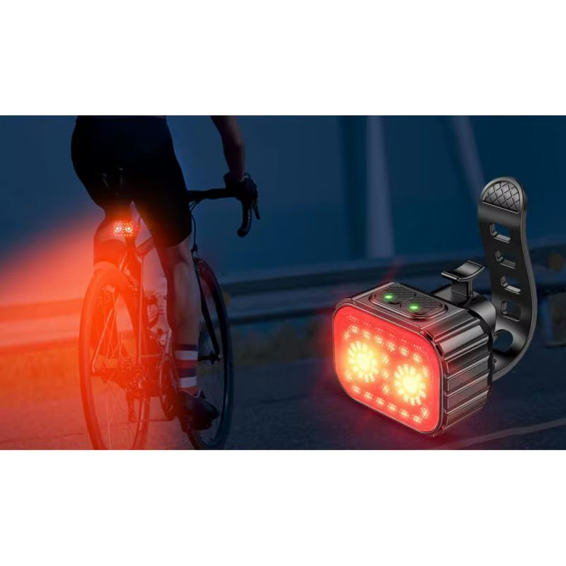 Bike Lights for Night Riding, USB Rechargeable Bike Lights Front and Back, Waterproof IP65 Bicycle Light