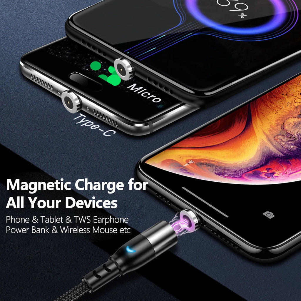 6Pcs Magnetic Tips Universal for round Magnetic Cable Micro USB Type C Magnet Replacement Parts Mobile Phone Dust Plug Adapter